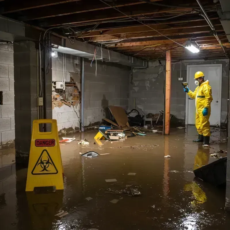 Flooded Basement Electrical Hazard in Vail, CO Property